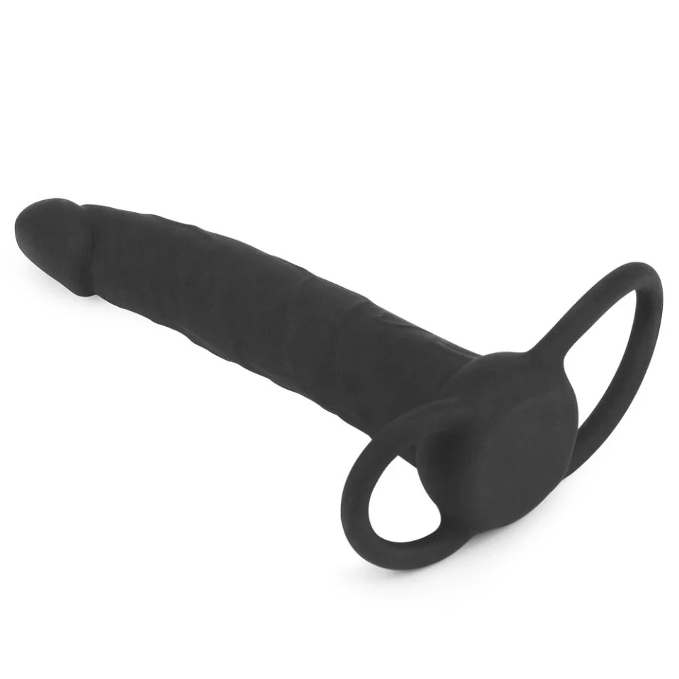 #5751 - 13 cm Siyah Anal Penis Halkası