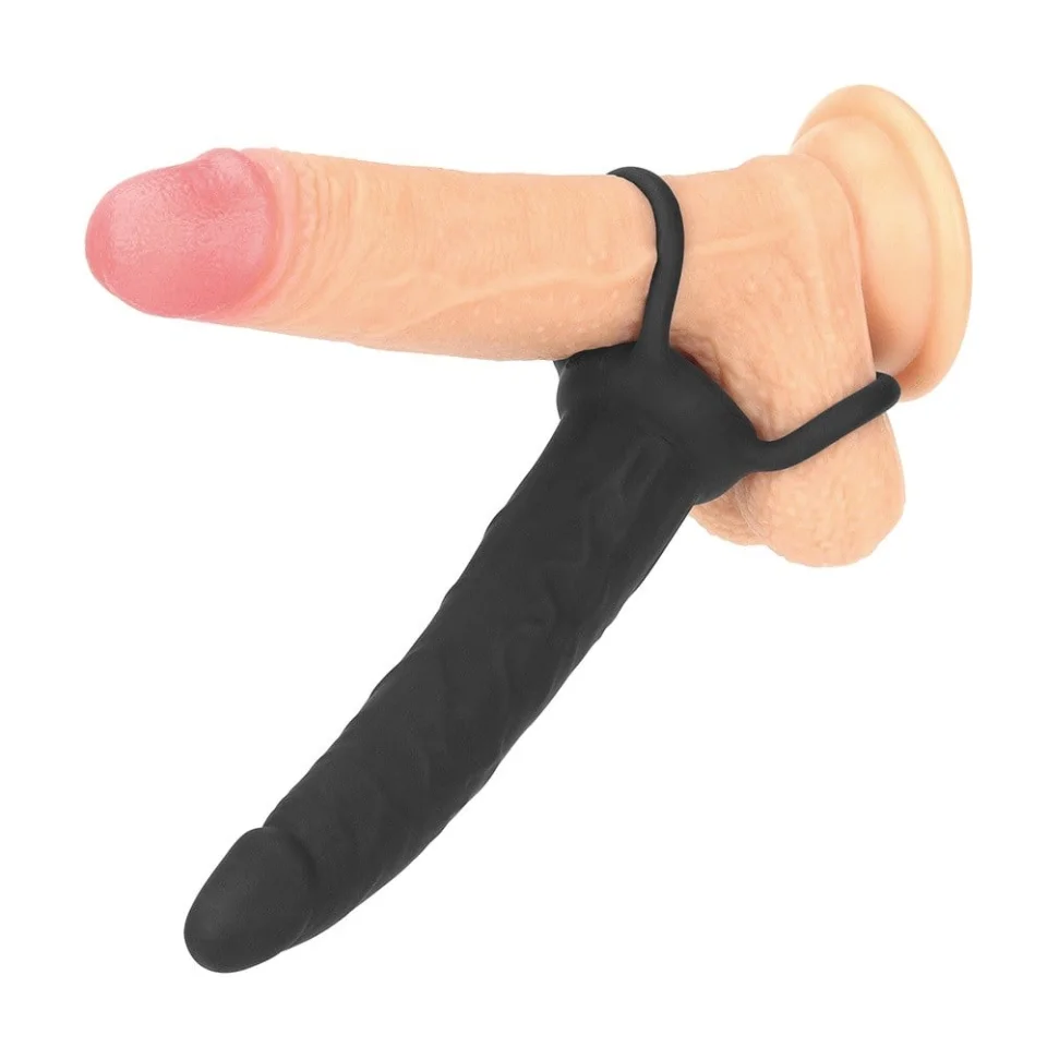 #5752 - 13 cm Siyah Anal Penis Halkası