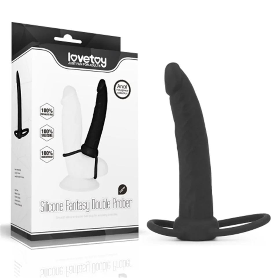 #5754 - 13 cm Siyah Anal Penis Halkası
