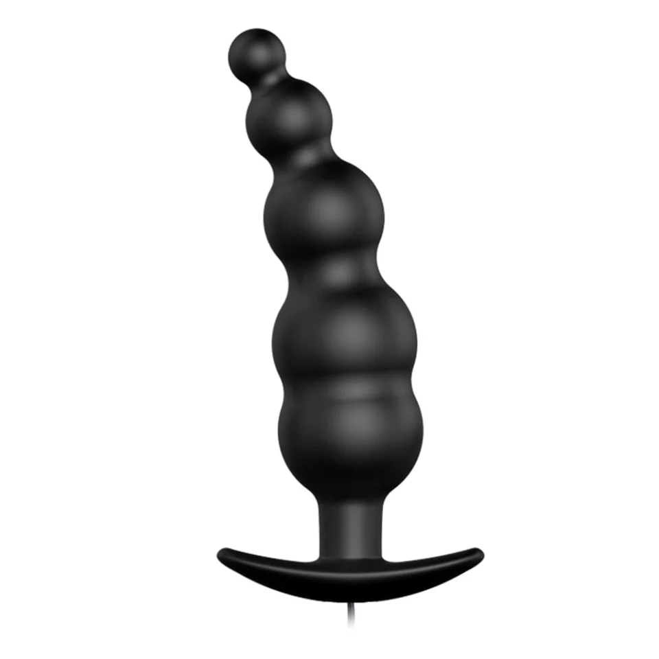 #5792 - 12 Fonksiyon Kumandalı 11,8 cm Titreşimli Boğumlu Anal Plug