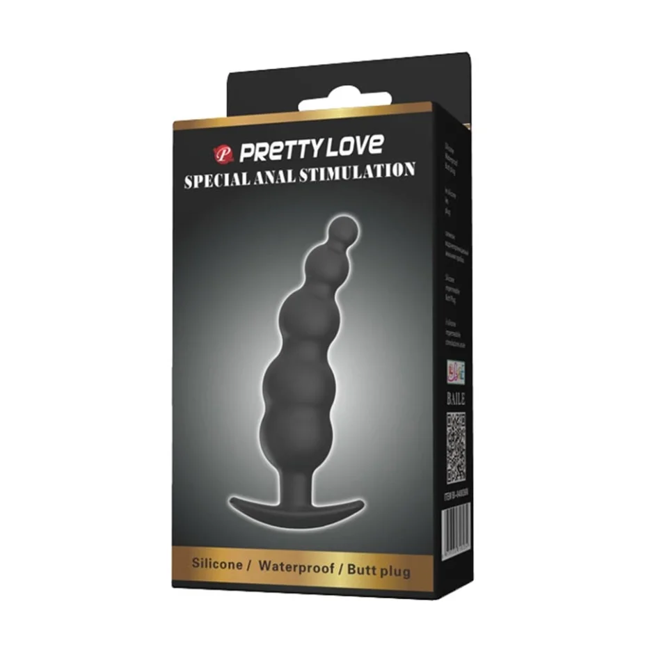 #5817 - Pretty Love Boğumlu Anal Tıkaç 11,8 cm