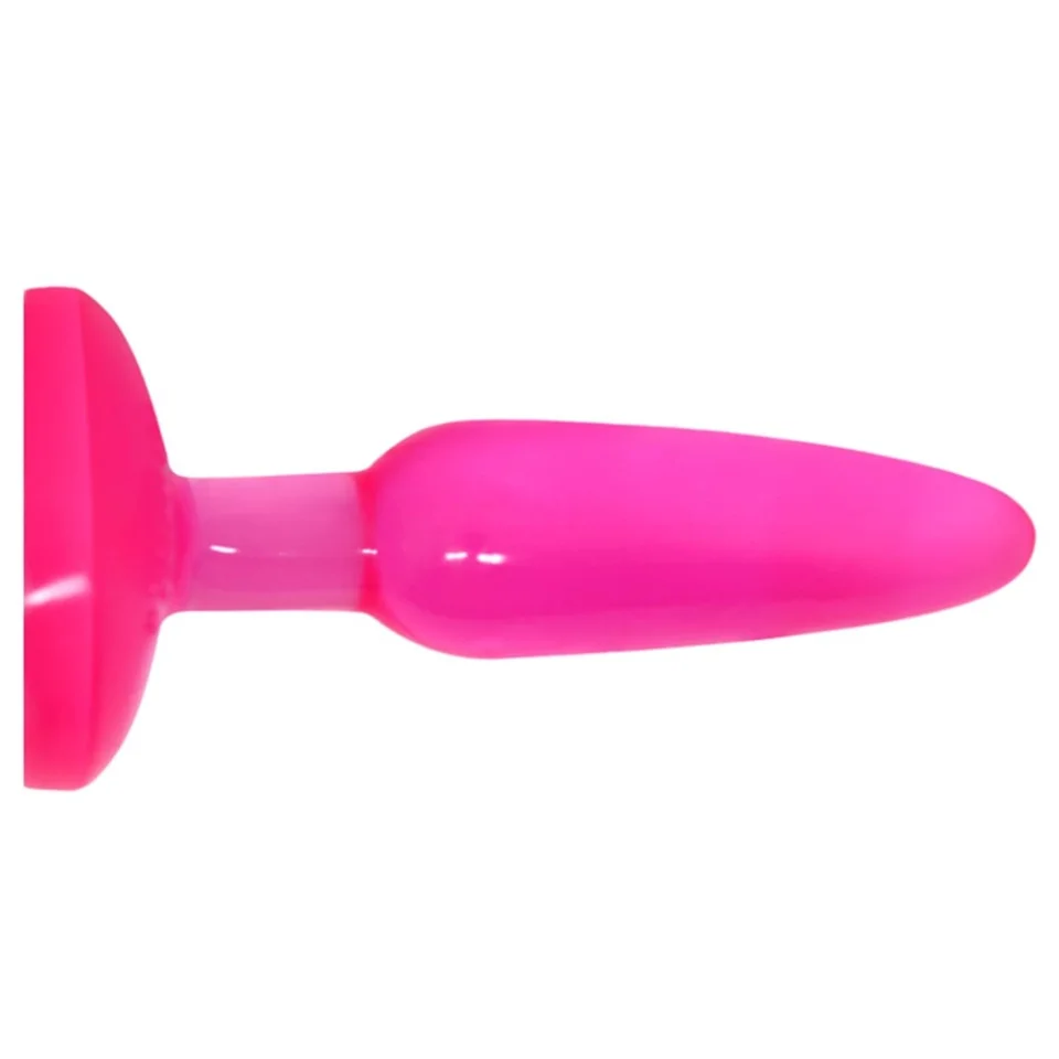 #5942 - 14 cm Vantuzlu Jel Anal Plug