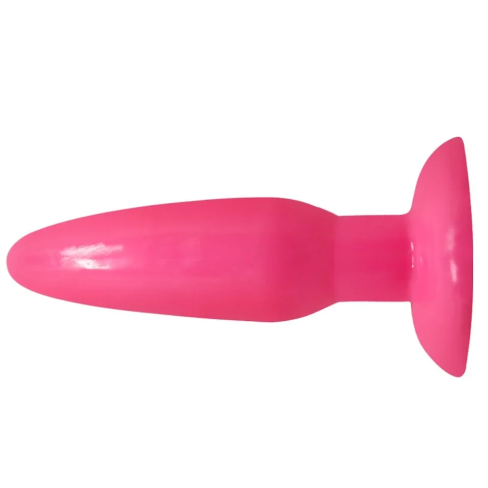 #5954 - 13,5 cm Vantuzlu Jel Anal Plug