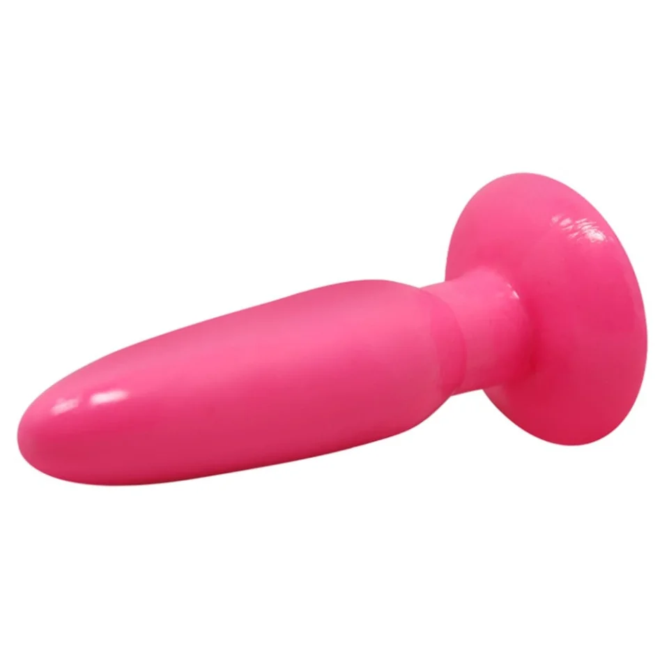 #5958 - 13,5 cm Vantuzlu Jel Anal Plug