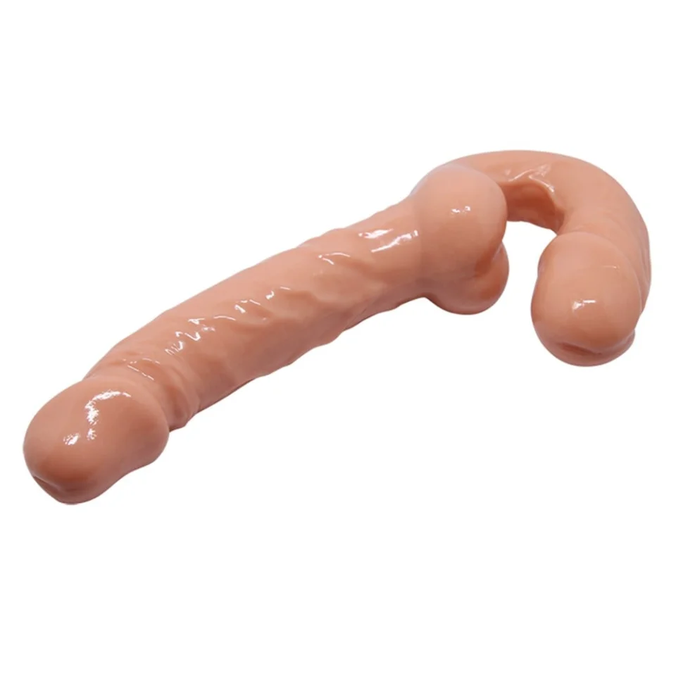#490 - Çift Taraflı Lezbiyen Penis Süper Gerçekçi Strapless