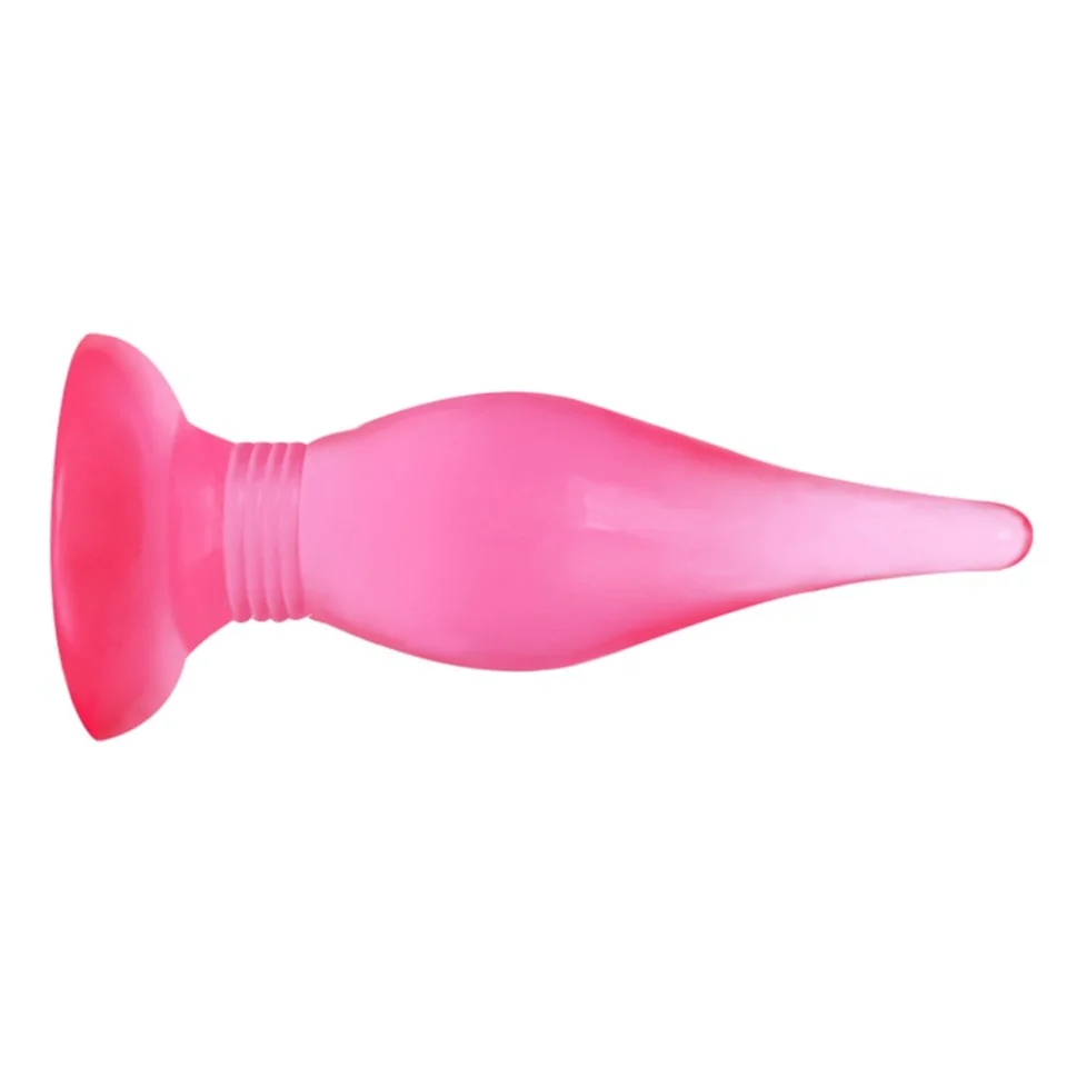 #6021 - 14,5 cm Vantuzlu Jel Anal Alıştırıcı Plug