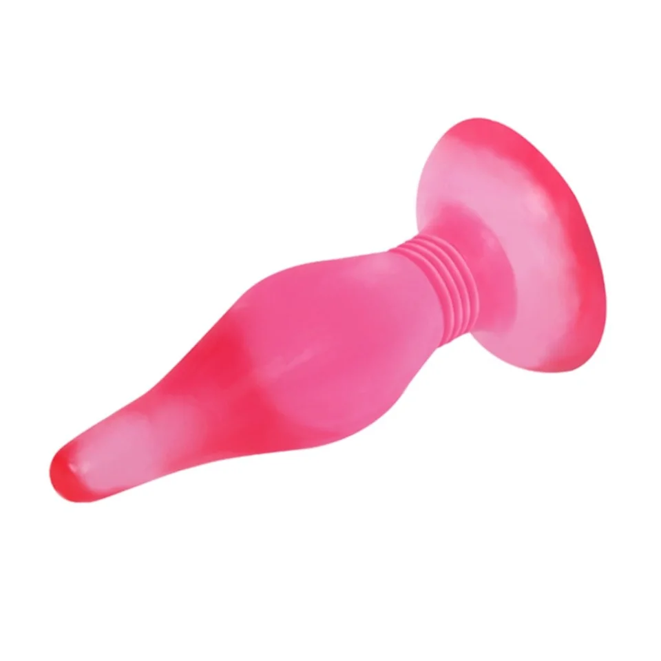 #6022 - 14,5 cm Vantuzlu Jel Anal Alıştırıcı Plug