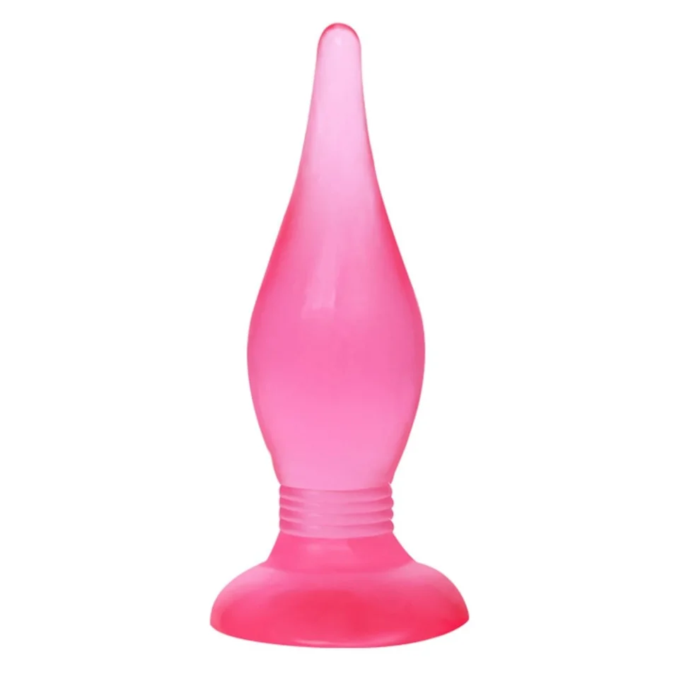 #6025 - 14,5 cm Vantuzlu Jel Anal Alıştırıcı Plug