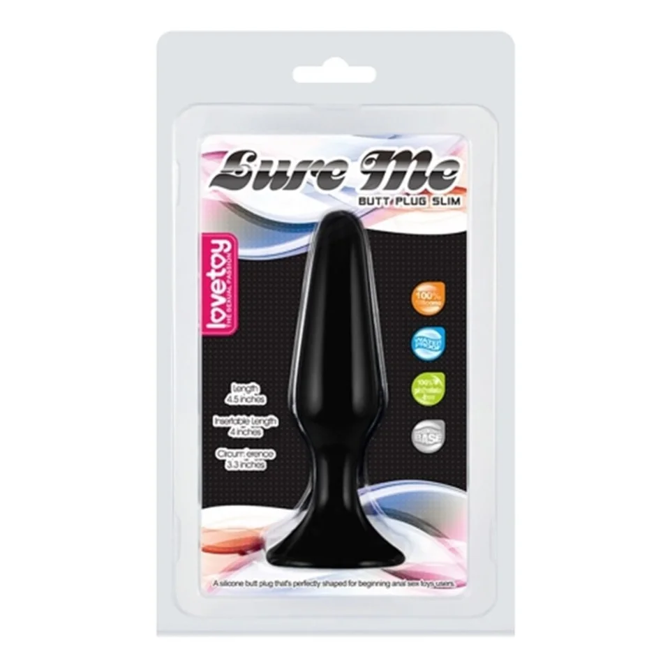 #6057 - 11,5 cm Vantuzlu Silikon Anal Plug