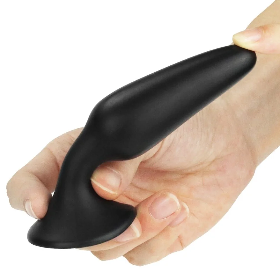 #6063 - 11,5 cm Vantuzlu Silikon Anal Plug