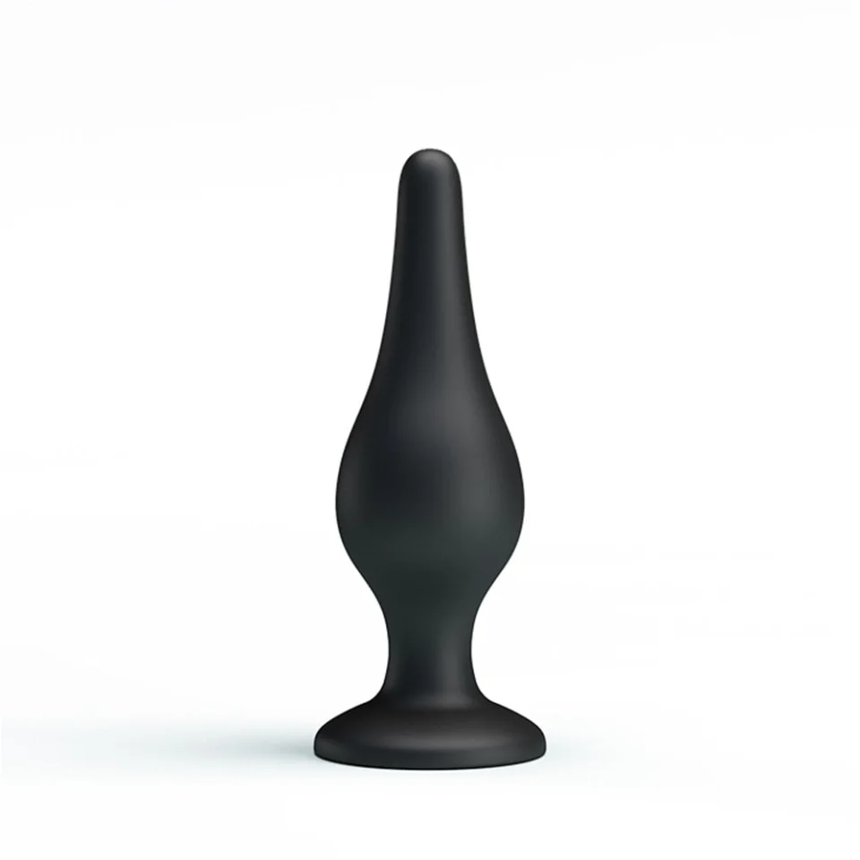#6085 - 14 cm Vantuzlu Anal Alıştırıcı Tıkaç