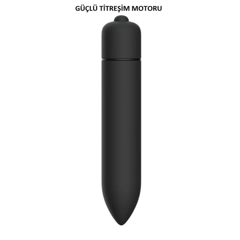 #6107 - Penis Halkalı Titreşimli Anal Penetratör Plug Masturbatör