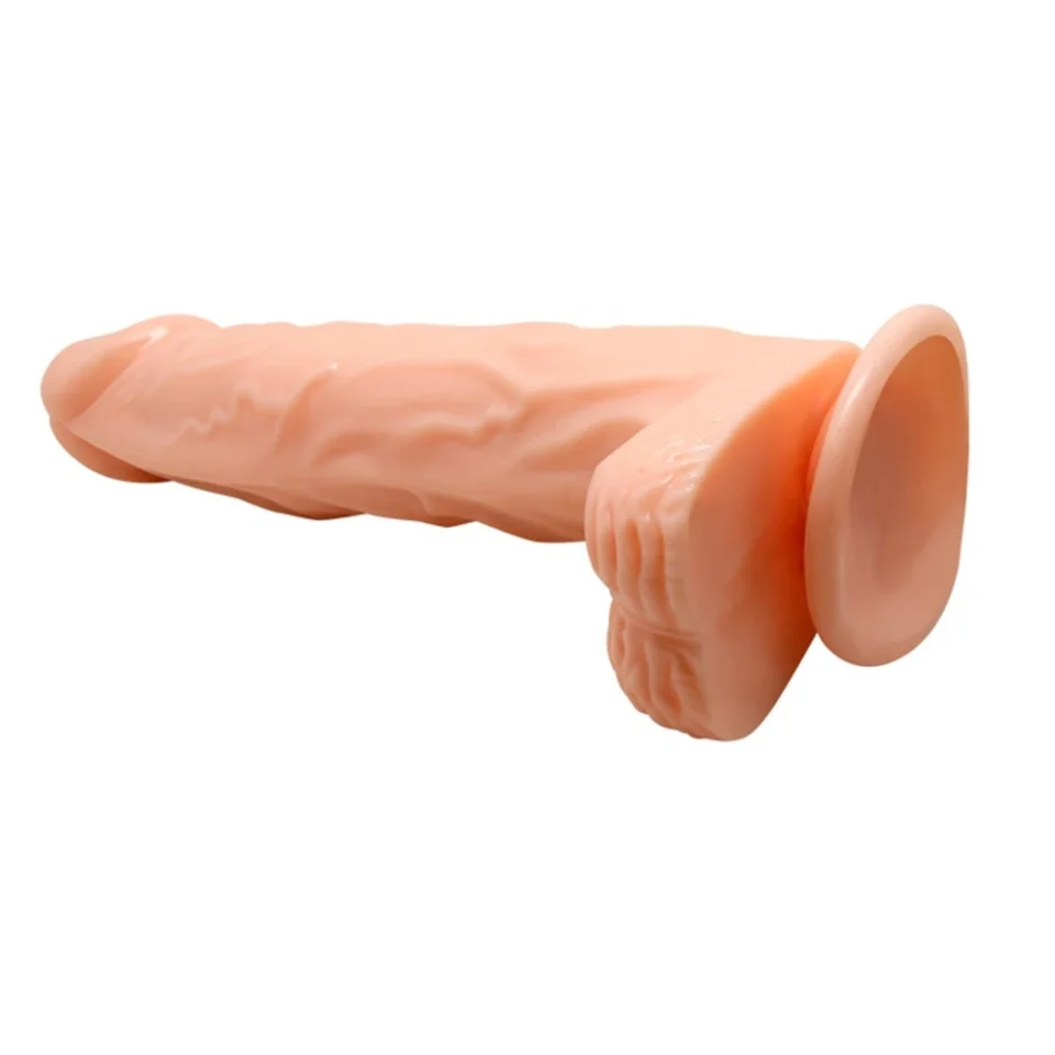 #507 - 20,5 cm Isıtma Özellikli Oynar Başlı Kumandalı Titreşimli Dildo
