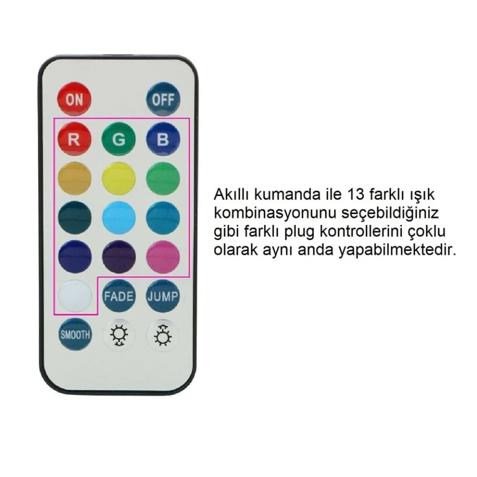 #6218 - Uzaktan Kumandalı Led Işıklı Büyük Boy Çelik Anal Plug