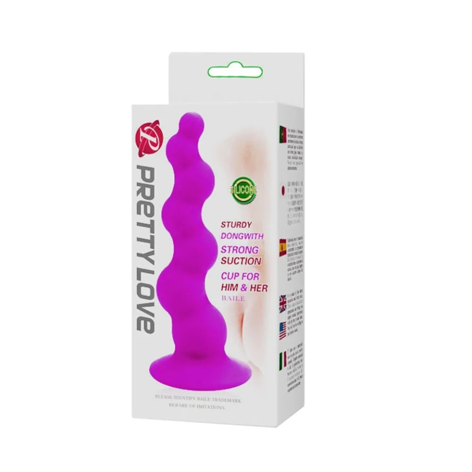 #6224 - 15 cm Sıralı Boğumlu Anal Açıcı Plug