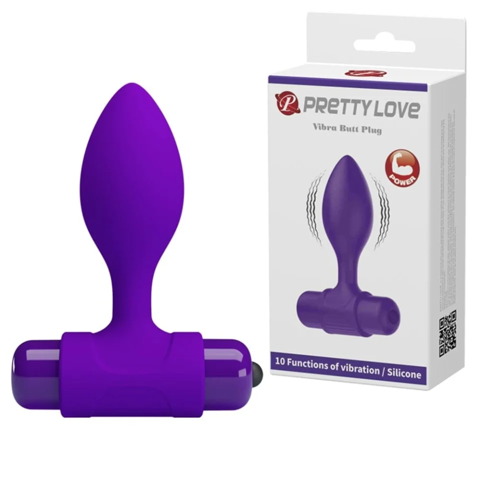#6254 - 10 Fonksiyonlu Titreşimli Anal Plug