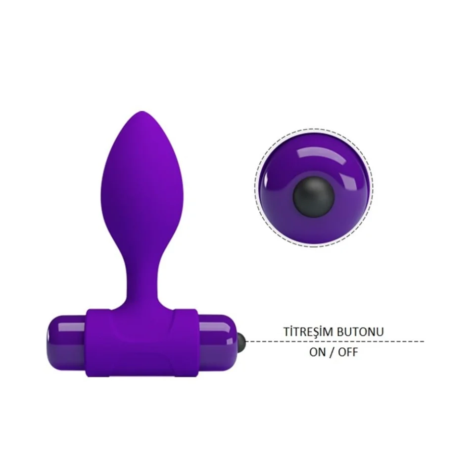 #6259 - 10 Fonksiyonlu Titreşimli Anal Plug