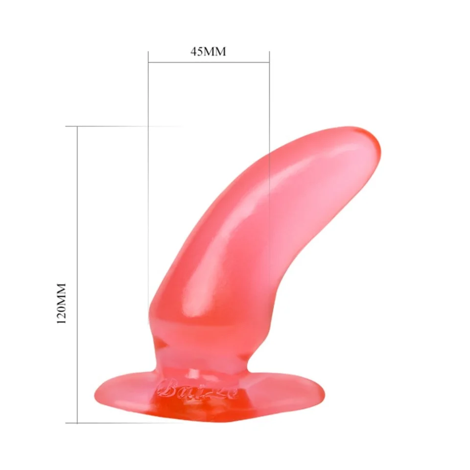 #6264 - 12 cm Jel Anal Alıştırıcı Açıcı Vantuzlu Plug