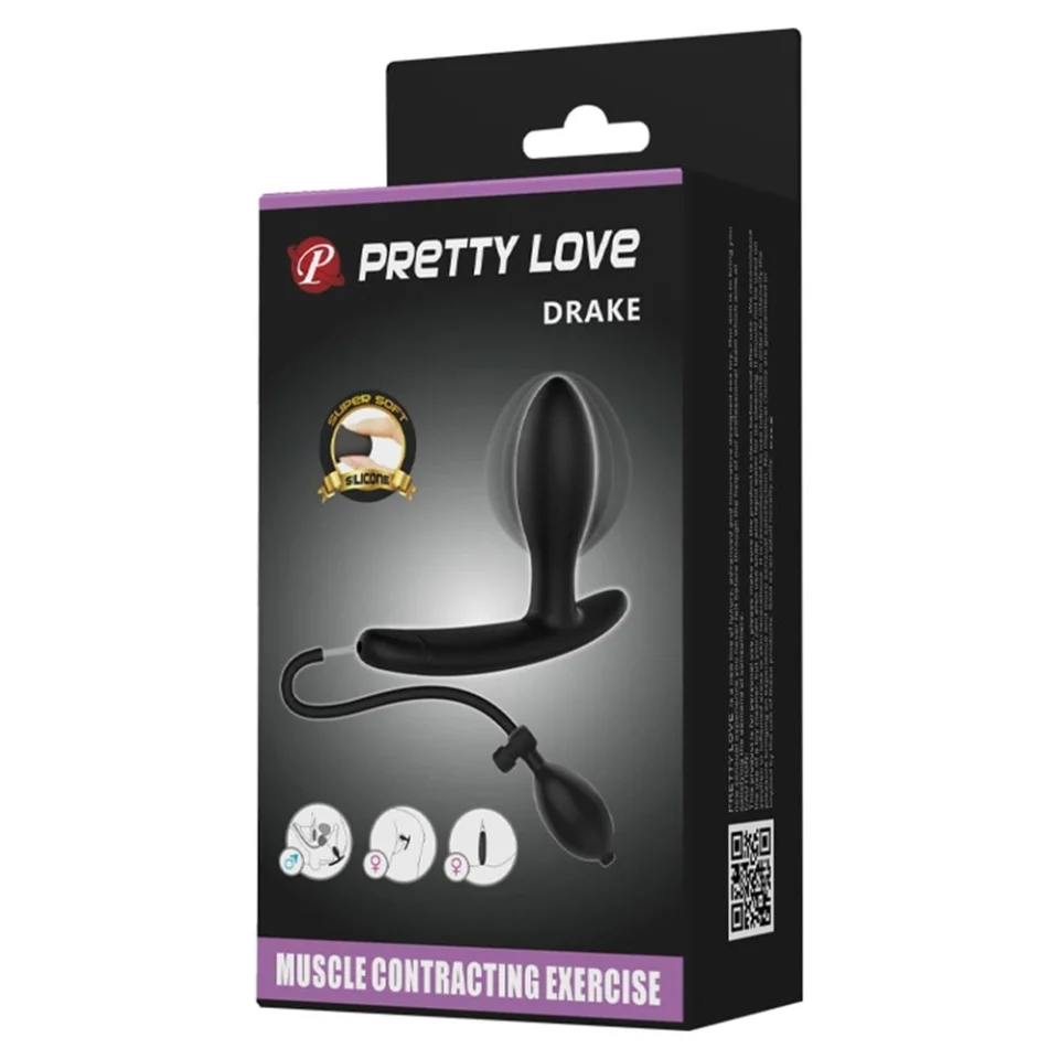 #6273 - Şişebilen Pompalı Anal Plug - Drake