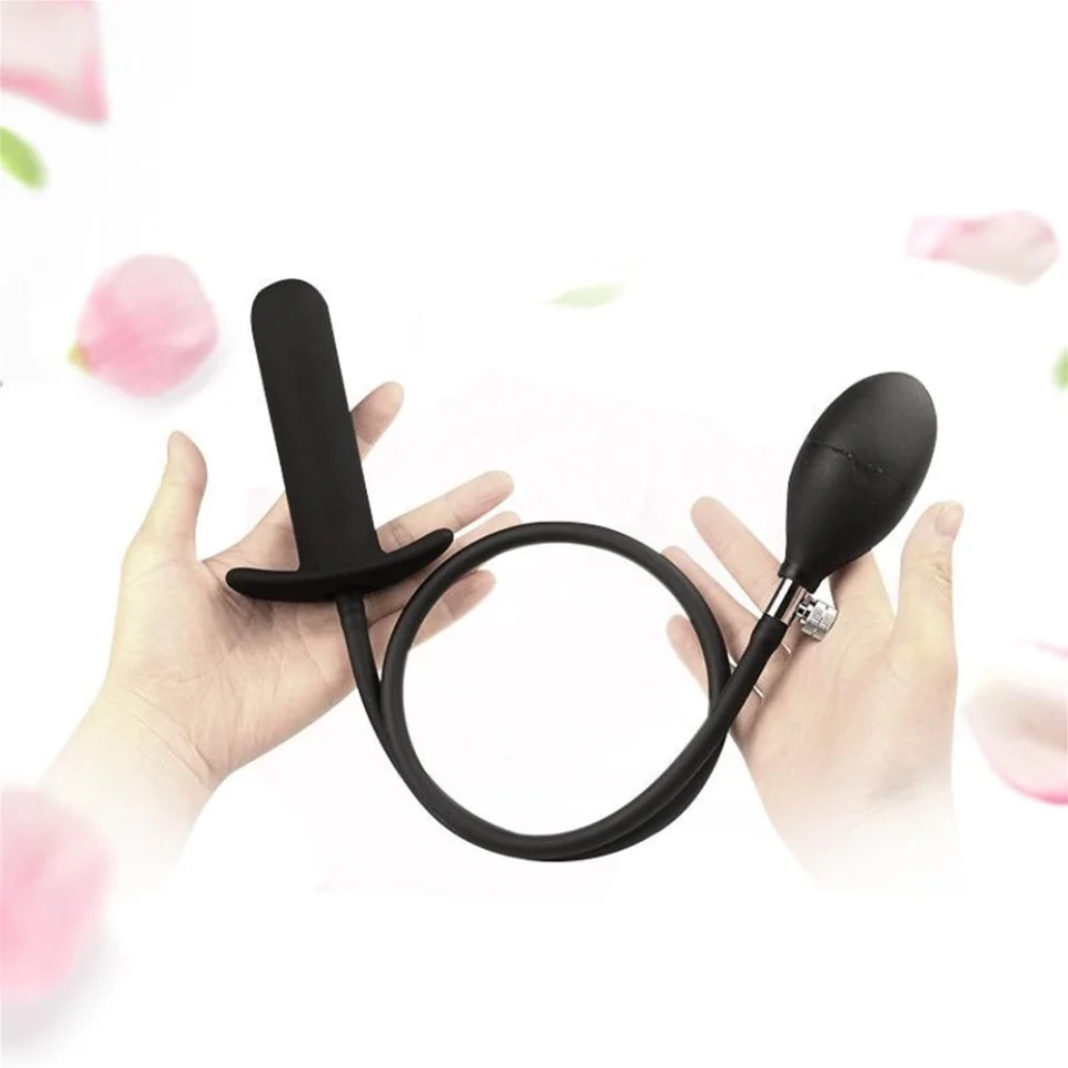 #6287 - Şişebilen Pompalı Anal Plug - Big