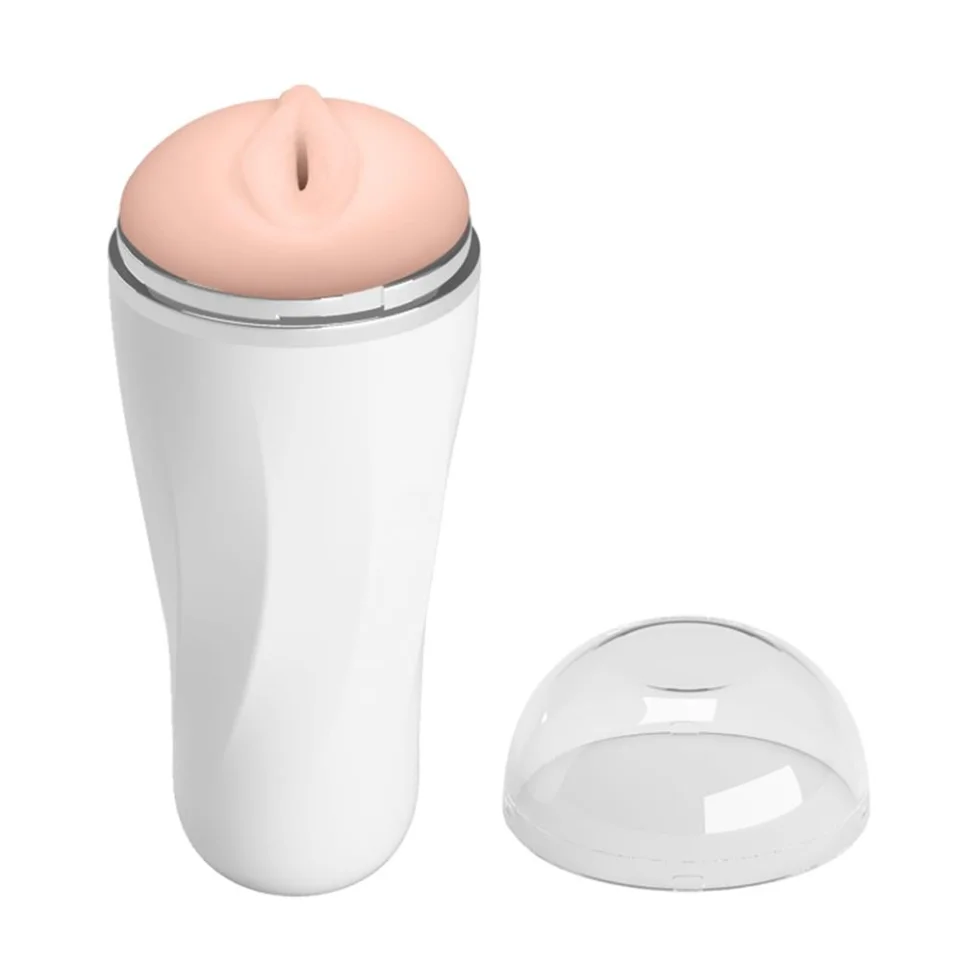 #6461 - 18,5 cm Gerçekçi Doku Realistik Suni Vajina Mastürbatör