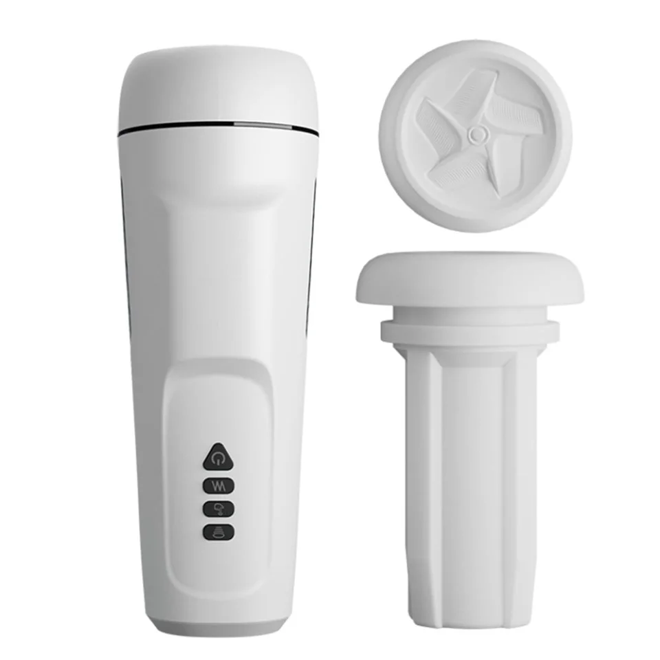 #6483 - USB Şarjlı Titreşimli Emme Ayarlı Sesli Masturbatör - Sierra