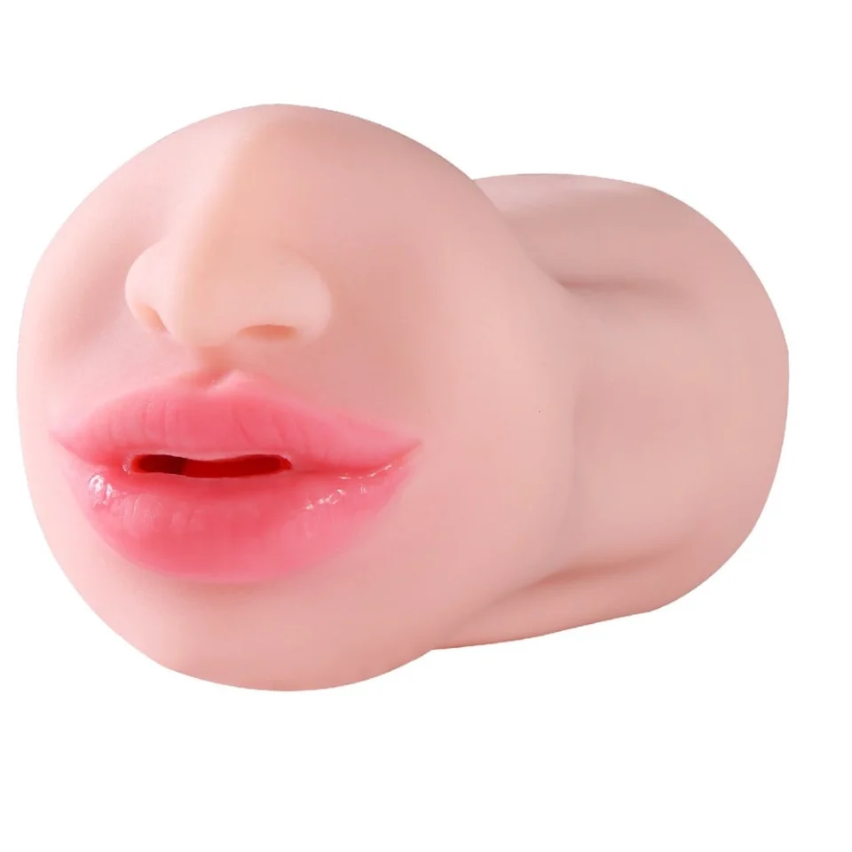 #6561 - 3 Boyutlu Suni Oral Vajinal Mastürbatör - Nicoler