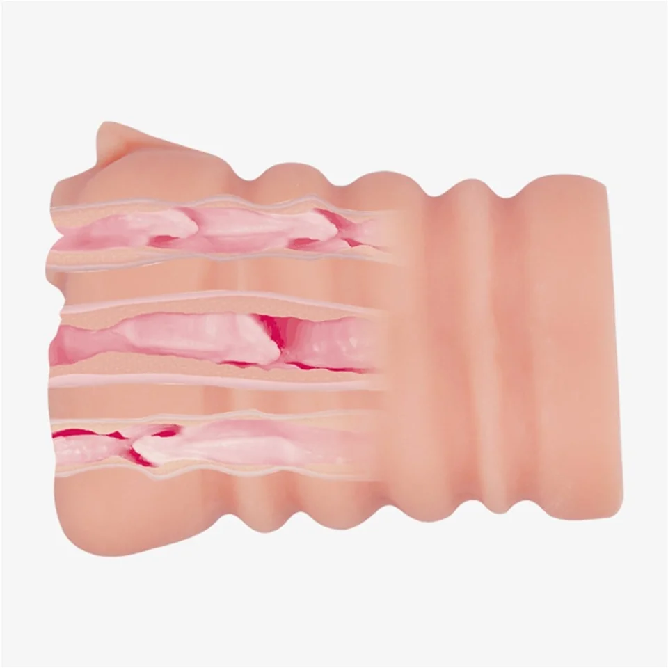 #6580 - 3 İşlevli 3D Realistik Suni Oral Vajinal Anal Mastürbatör
