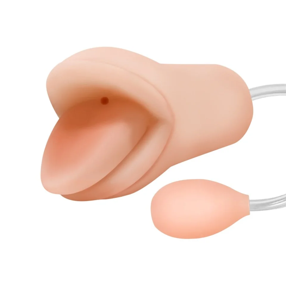 #6621 - 3 Boyutlu Emme Pompalı Suni Oral Mastürbatör