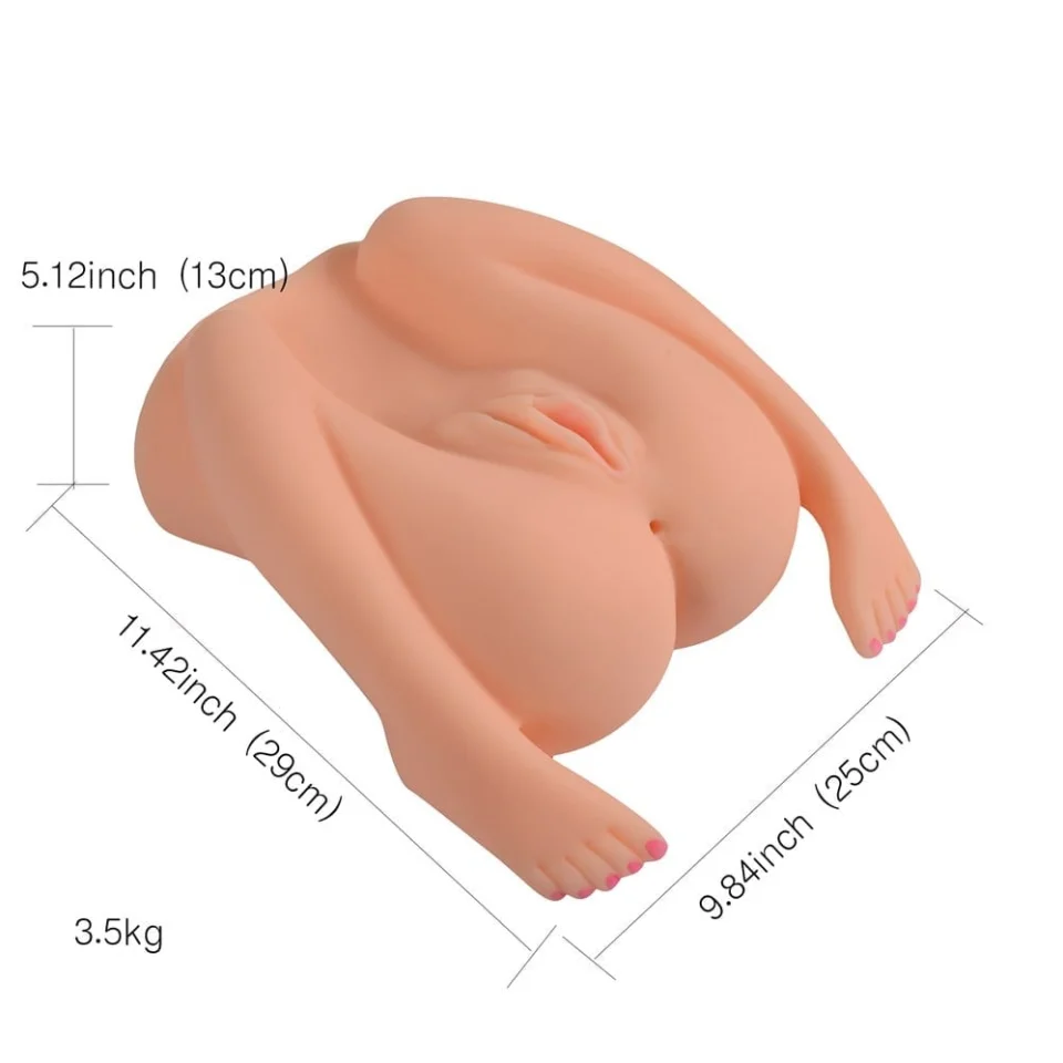 #6662 - Realistik Vajina Anal Masturbatör - Boby