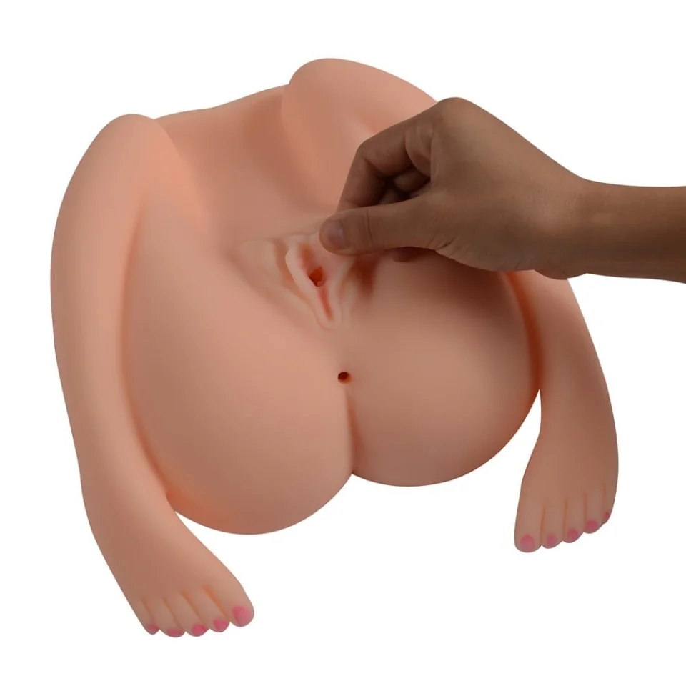 #6666 - Realistik Vajina Anal Masturbatör - Boby
