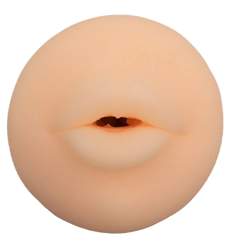 #6707 - 14 cm Gerçekçi Doku Realistik Suni Oral Mastürbatör
