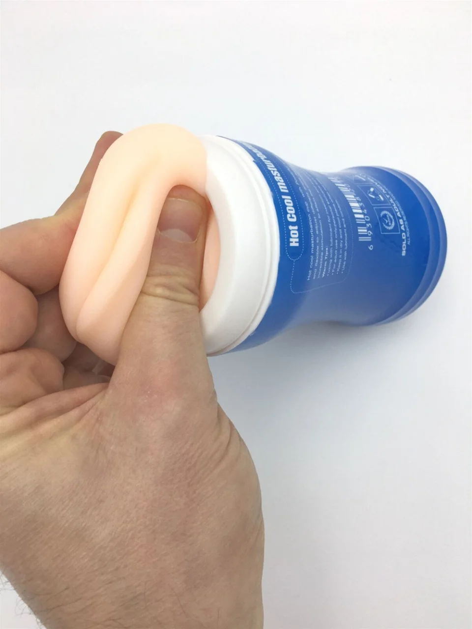 #6710 - 14 cm Gerçekçi Doku Realistik Suni Oral Mastürbatör