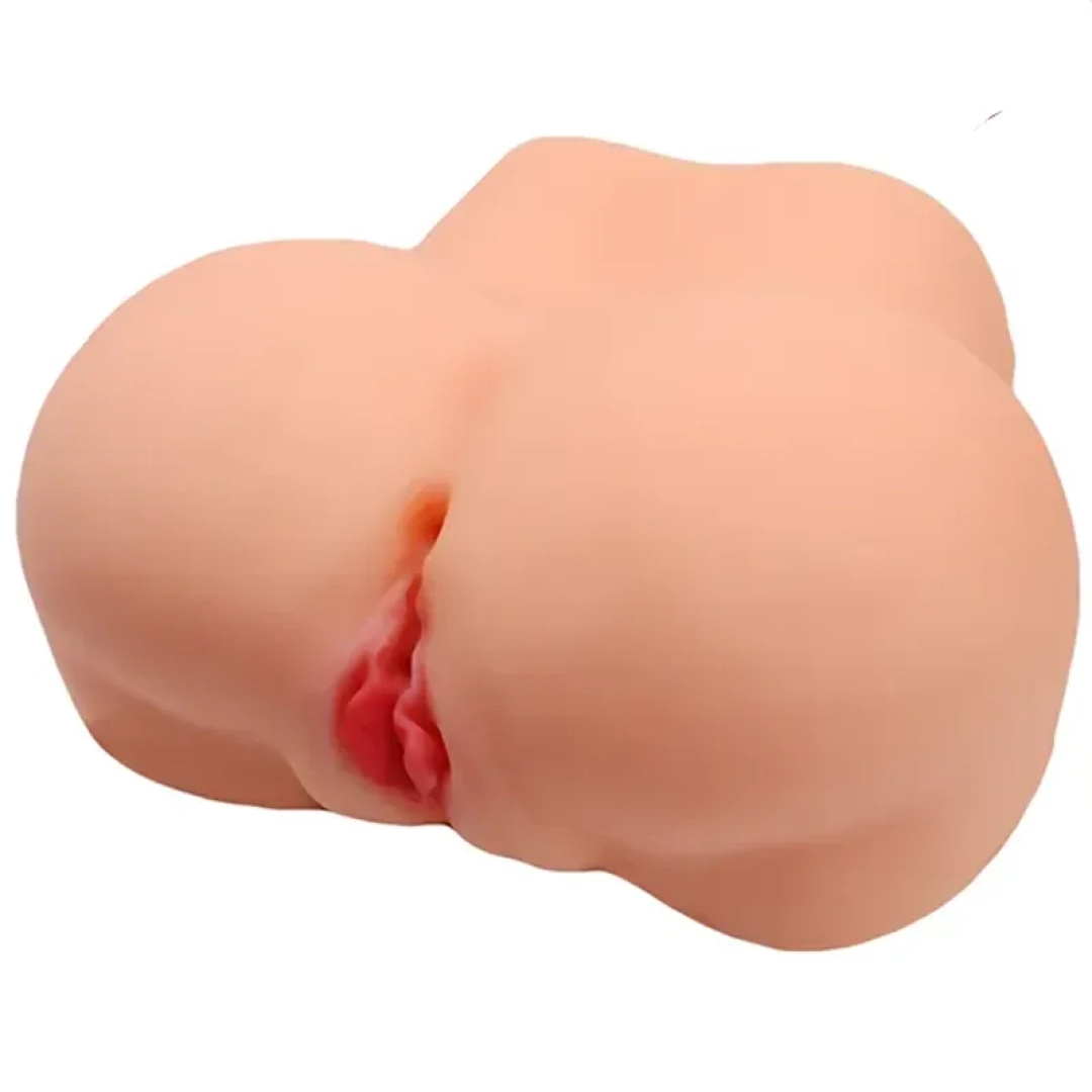 #12427 - &quot;Anal ve Vajinal Titreşimli Gerçekçi Kalça Mastürbatör - 2 İşlevli&quot;