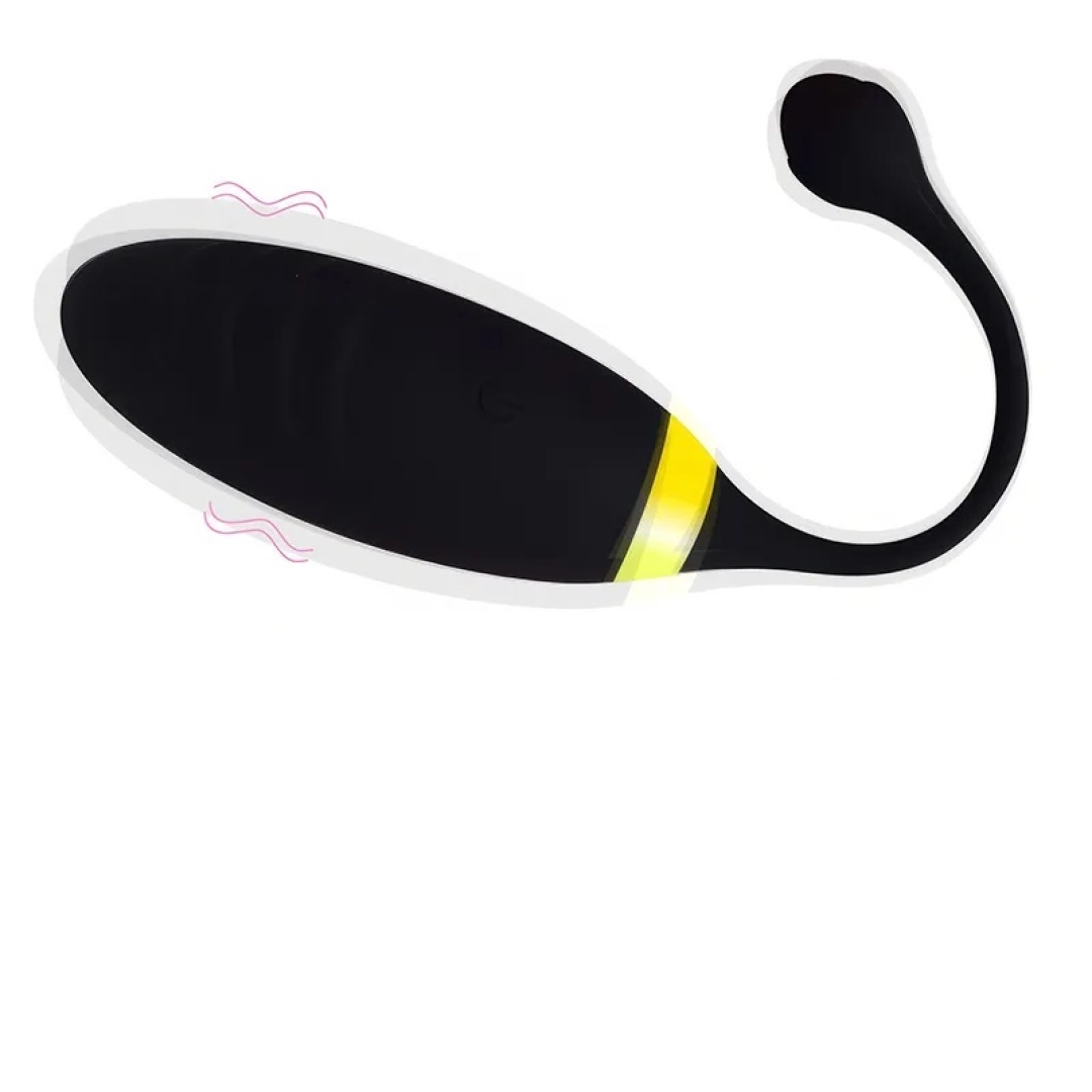 #12385 - Siyah Telefon Kontrollü Yumurta Vibratör
