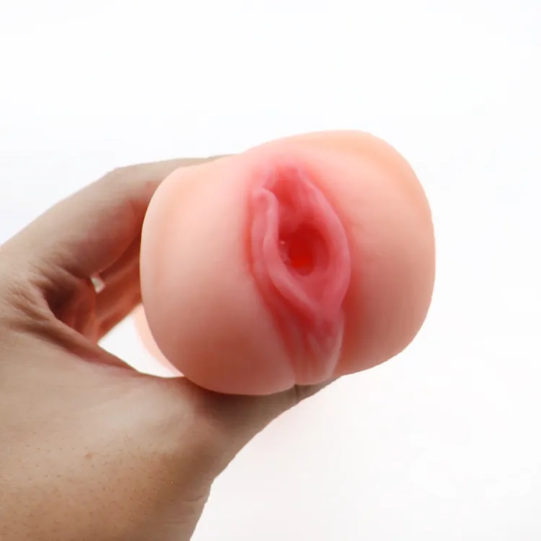 #12405 - Çift Taraflı Realistik Suni Vajina ve Oral Mastürbatör