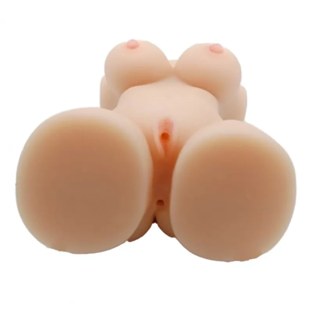 #12418 - 1.8 Kg Mini Yarım Vücut Anal Vajinal Mastürbatör