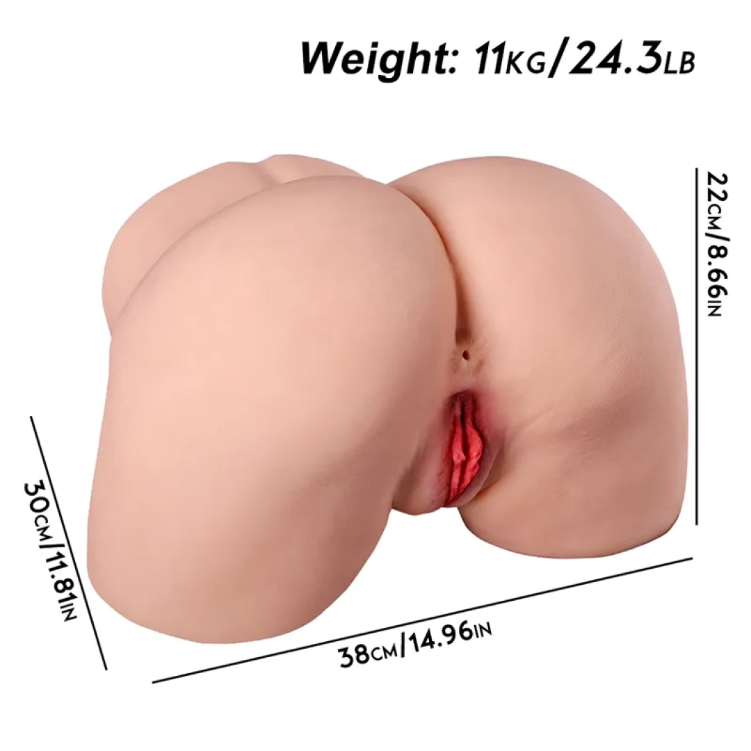 #12465 - 11 Kg Anal Vajinal Büyük Boy Kalça Mastürbatör