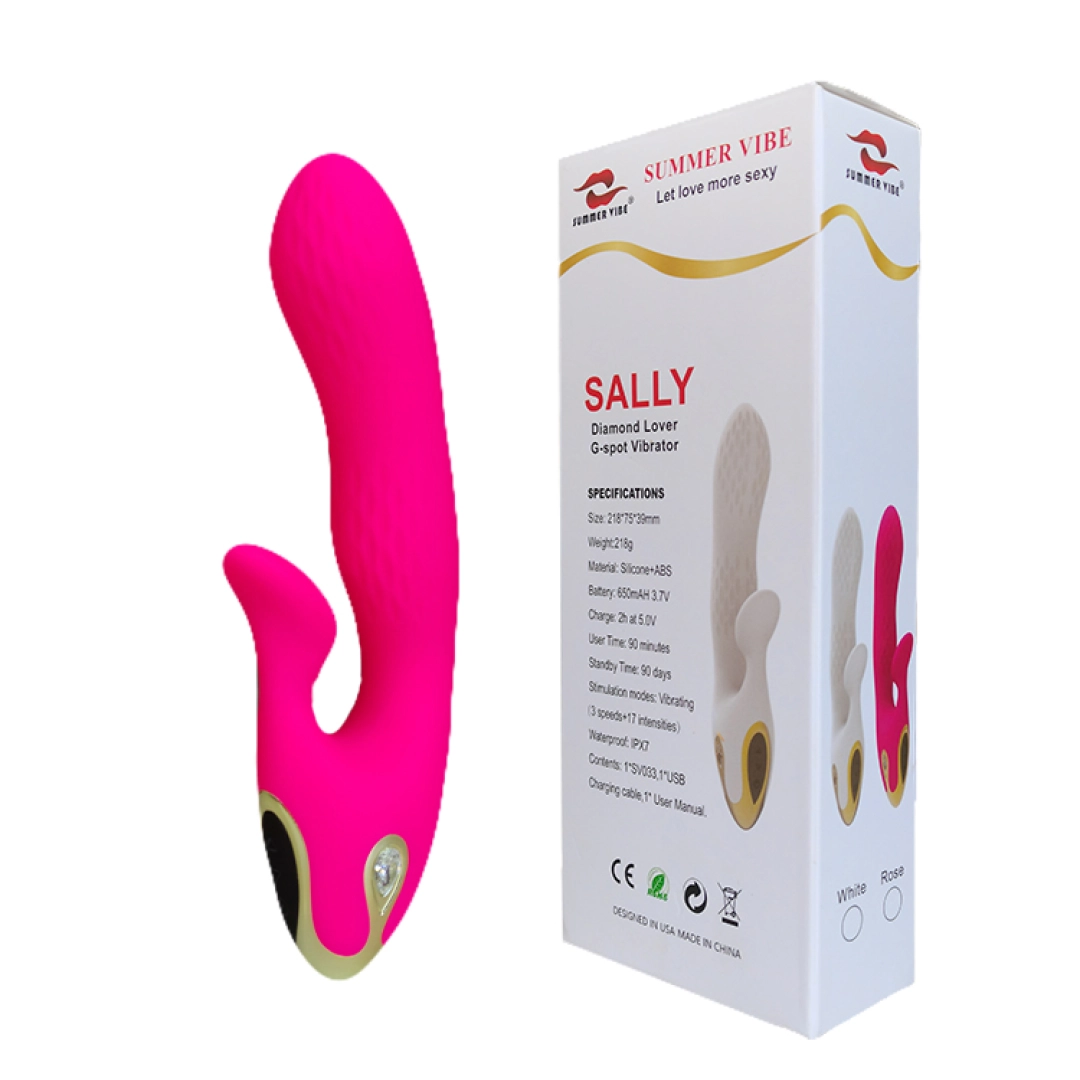 #12343 - USB Şarjlı Isıtmalı G-Spot Uyarımlı Su Geçirmez Vibratör