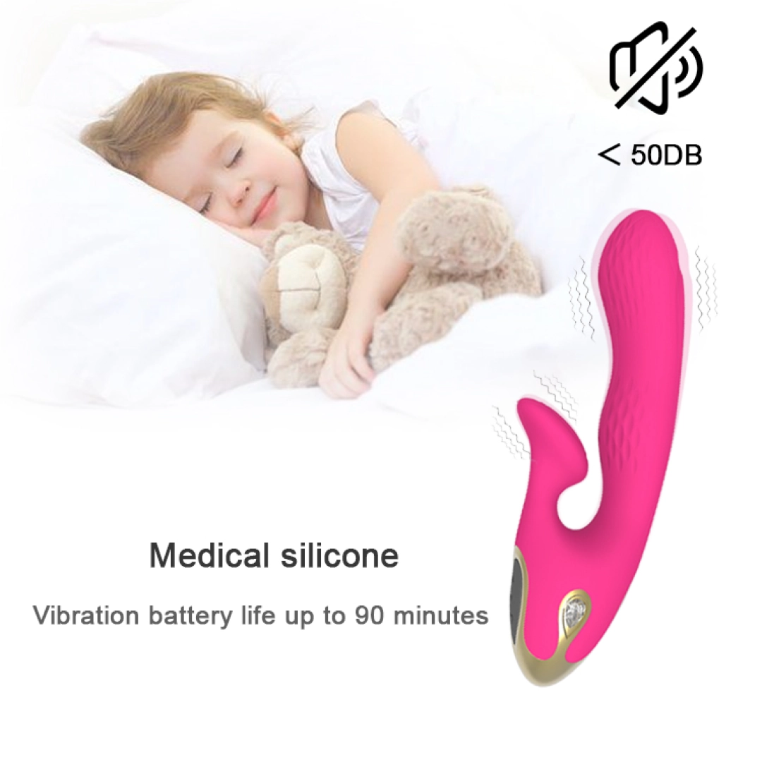 #12346 - USB Şarjlı Isıtmalı G-Spot Uyarımlı Su Geçirmez Vibratör