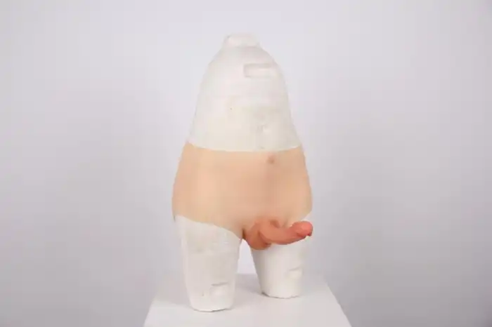 #BDM1565 - İçi Boş Giyilebilir Realistik 15 cm Penis