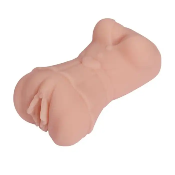 #BDM6041 - Göğüslü Realistik Suni Vajina Mastürbatör - Belinda
