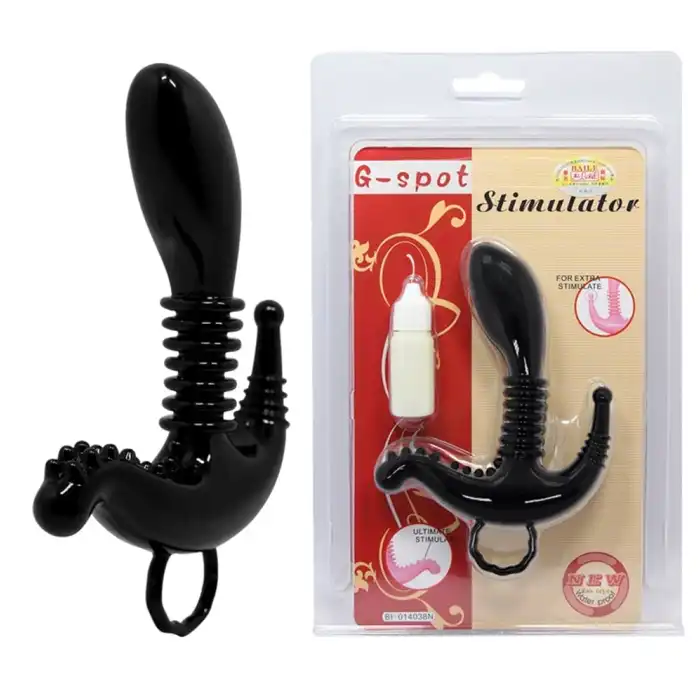 #B1100 - Klitoral Uyarıcılı Prostat Stimülatör Anal Plug