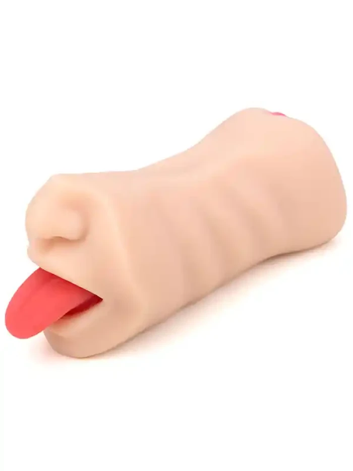#LJ4050 - Ağız ve Vajina Girişli Stroker Mastürbatör