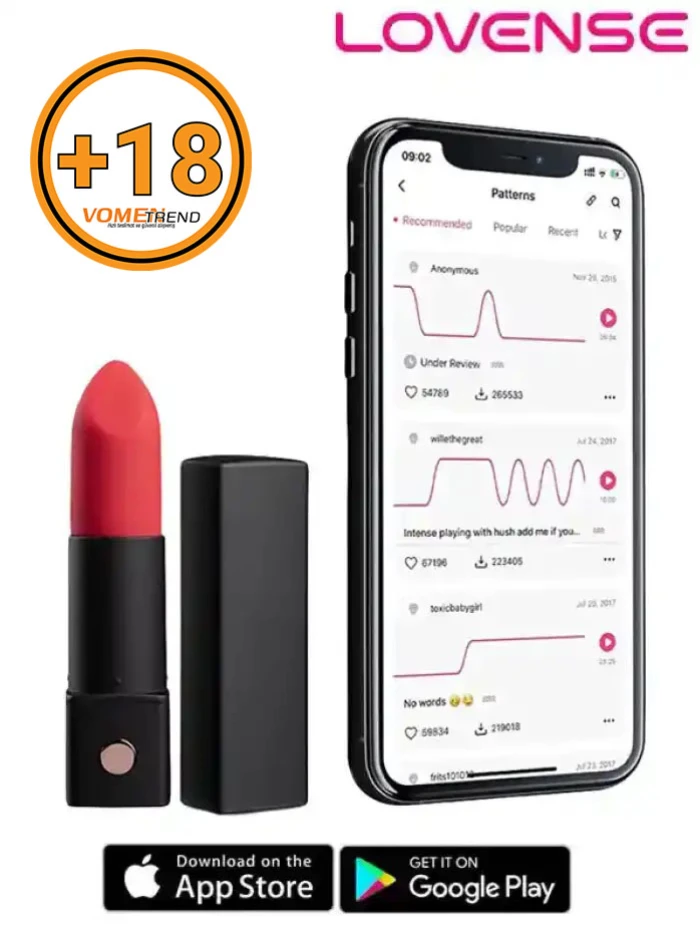 #LVEXM - Telefon Kontrollü Ruj Lovense Exomoon