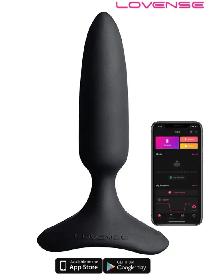 #LVHS2-1 - Lovense HUSH 2 Anal Plug 1″ App Controlled