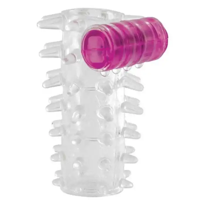 #CK-34 - Güçlü Titreşimli Şeffaf Penis Yüzüğü