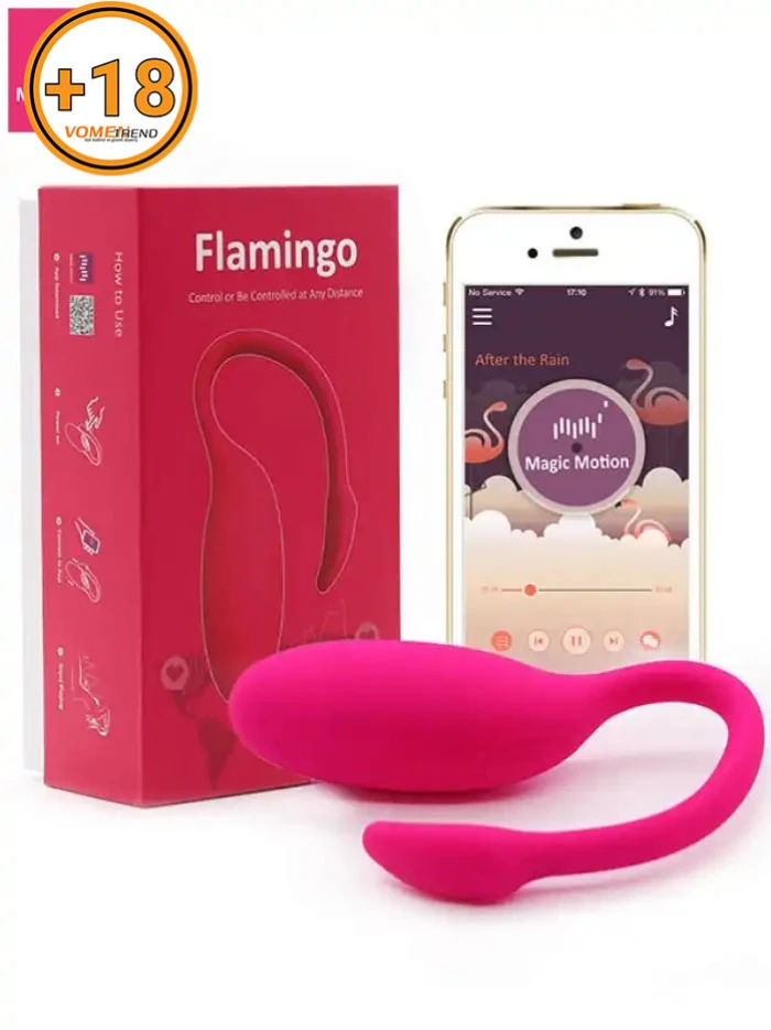 #MMF456 - Telefon Kontrollü Flamingo Vibratör