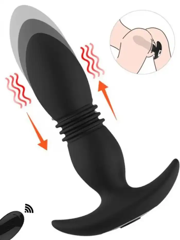 #802163 - NOXXX Uzaktan Kumandalı İleri Geri Hareketli Şarjlı Anal Dildo