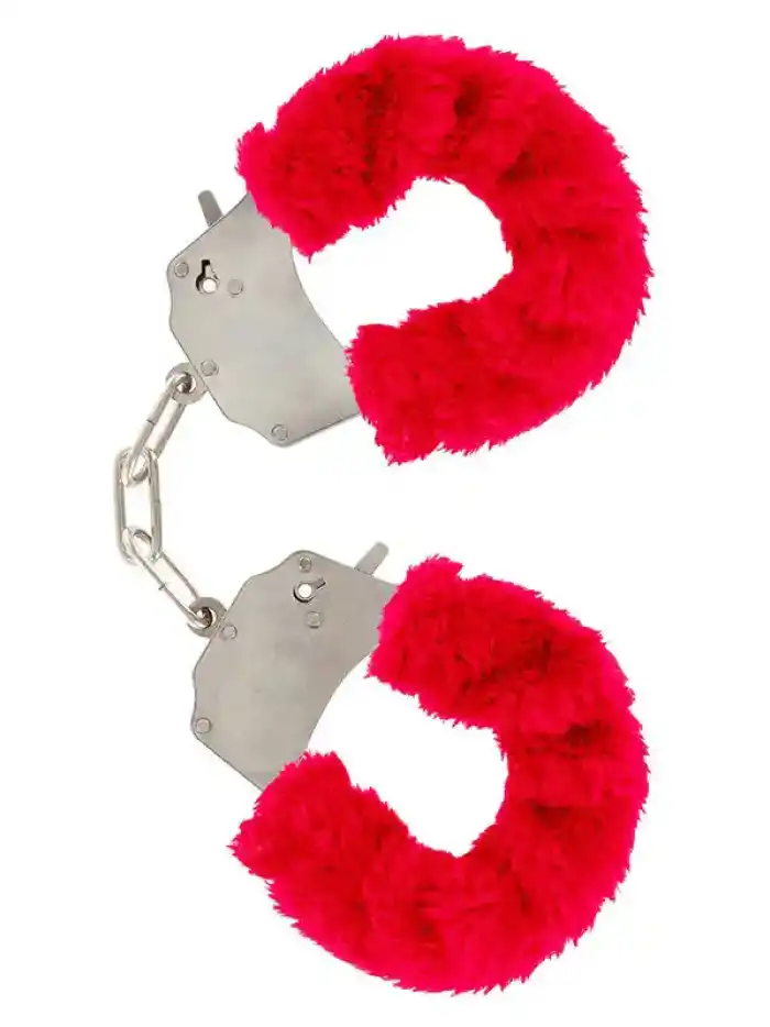 #704101 - NOXXX Metal Kelepçe Kırmızı Peluşlu